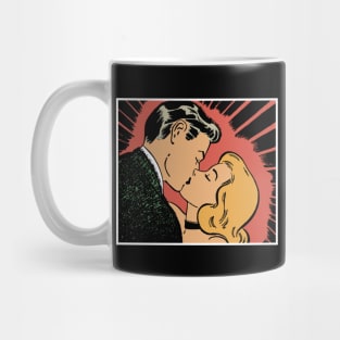 Comic Book Kiss Mug